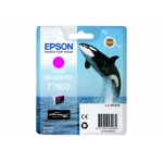 Картридж Epson T7603 пурпурный