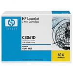 Набор картриджей HP C8061D (№61Х) 2шт
