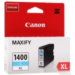 Картридж Canon PGI-1400XL C голубой